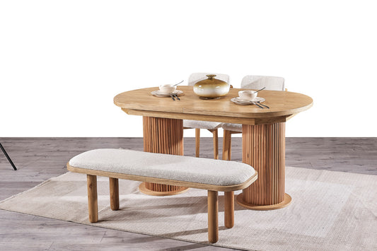 Akua Esszimmer Holzbezogene Stühle (6 Stück)