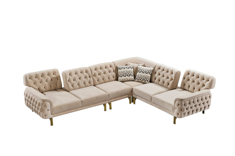 Lexus Gestepptes Ecksofa