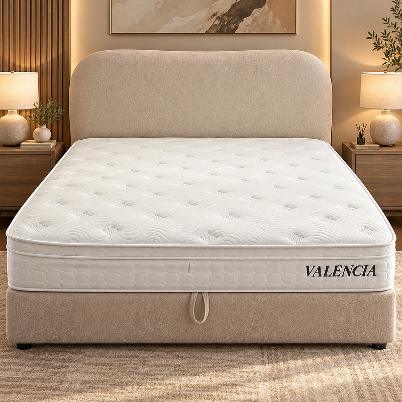 Valencia Bett-Set mit Matratze 160 × 200 cm