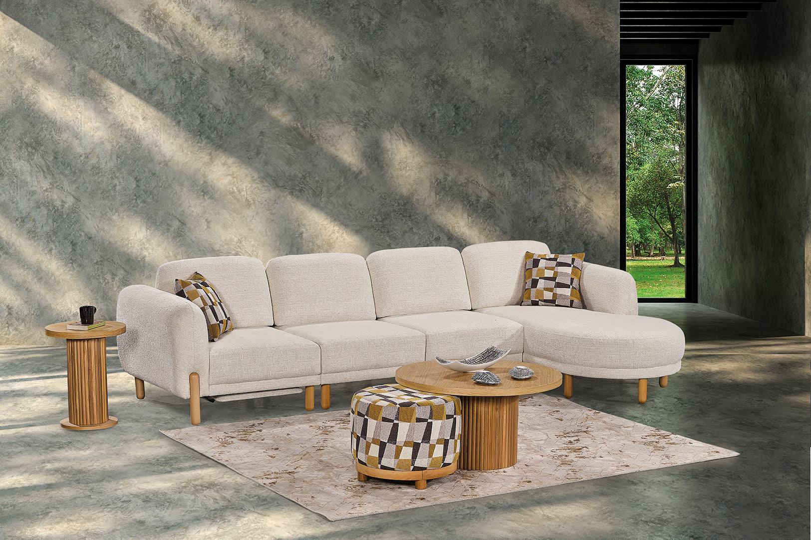 Aqua Ecksofa