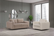 BEYZA Ecksofa 2-Sitzer mit Liegefunktion