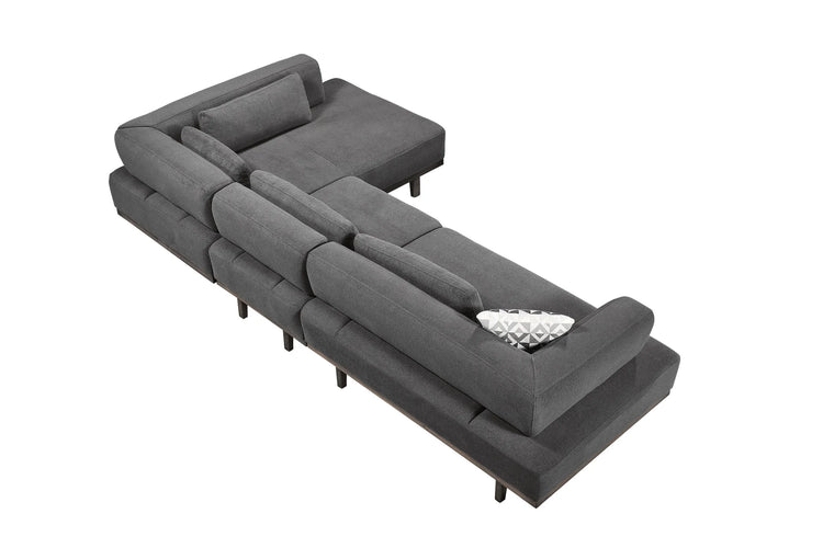 LUCAS Ecksofa Beistelltisch