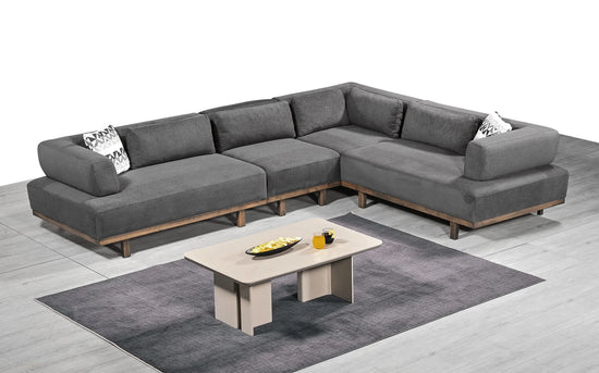 LUCAS Ecksofa Beistelltisch