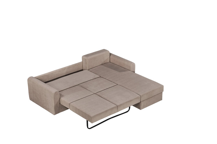 BEYZA Ecksofa 2-Sitzer mit Liegefunktion