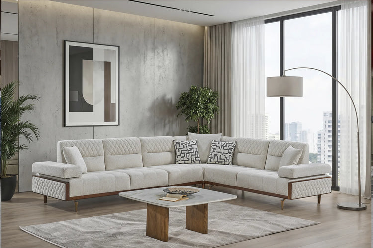 PELLA Ecksofa Sofa (2 Stück)