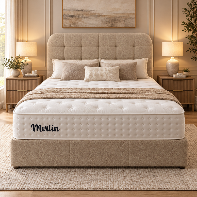 Merlin Bett-Set mit Matratze 160 × 200 cm