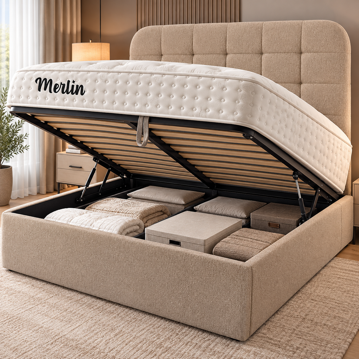 Merlin Bett-Set mit Matratze