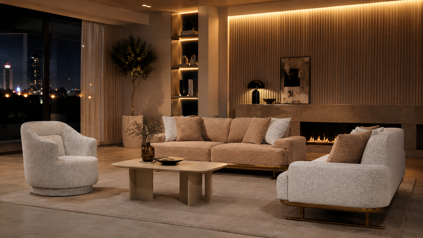 Estiva Sofagarnitur Komplettset