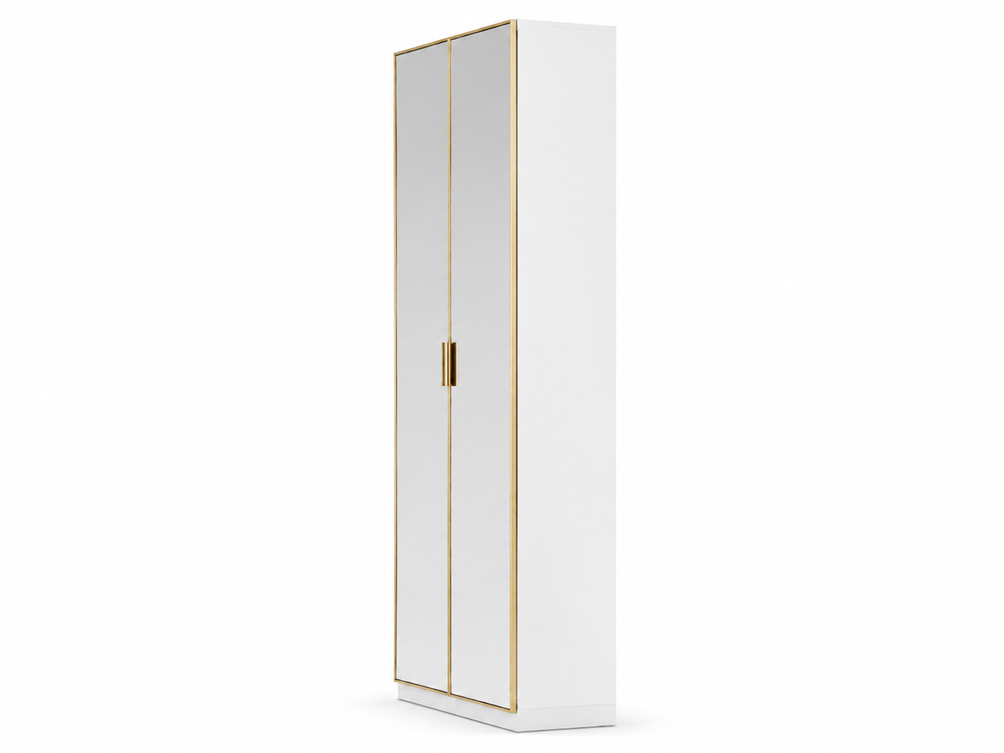 Athena Armario de 2 puertas (puerta de cristal)