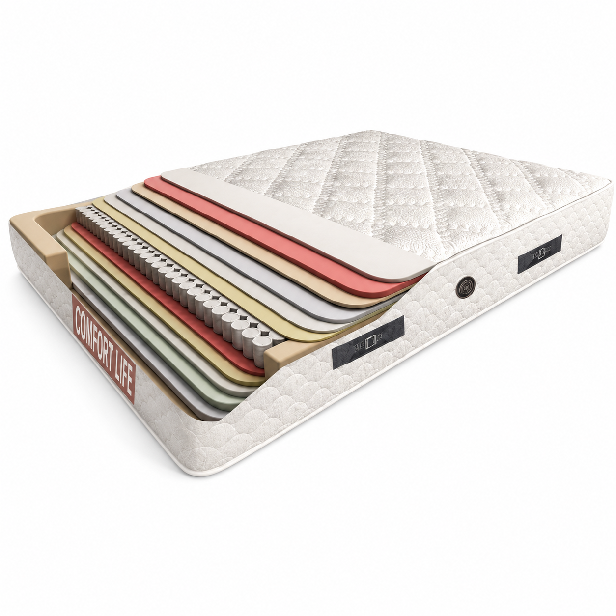 Comfort Life Bett-Set mit Matratze