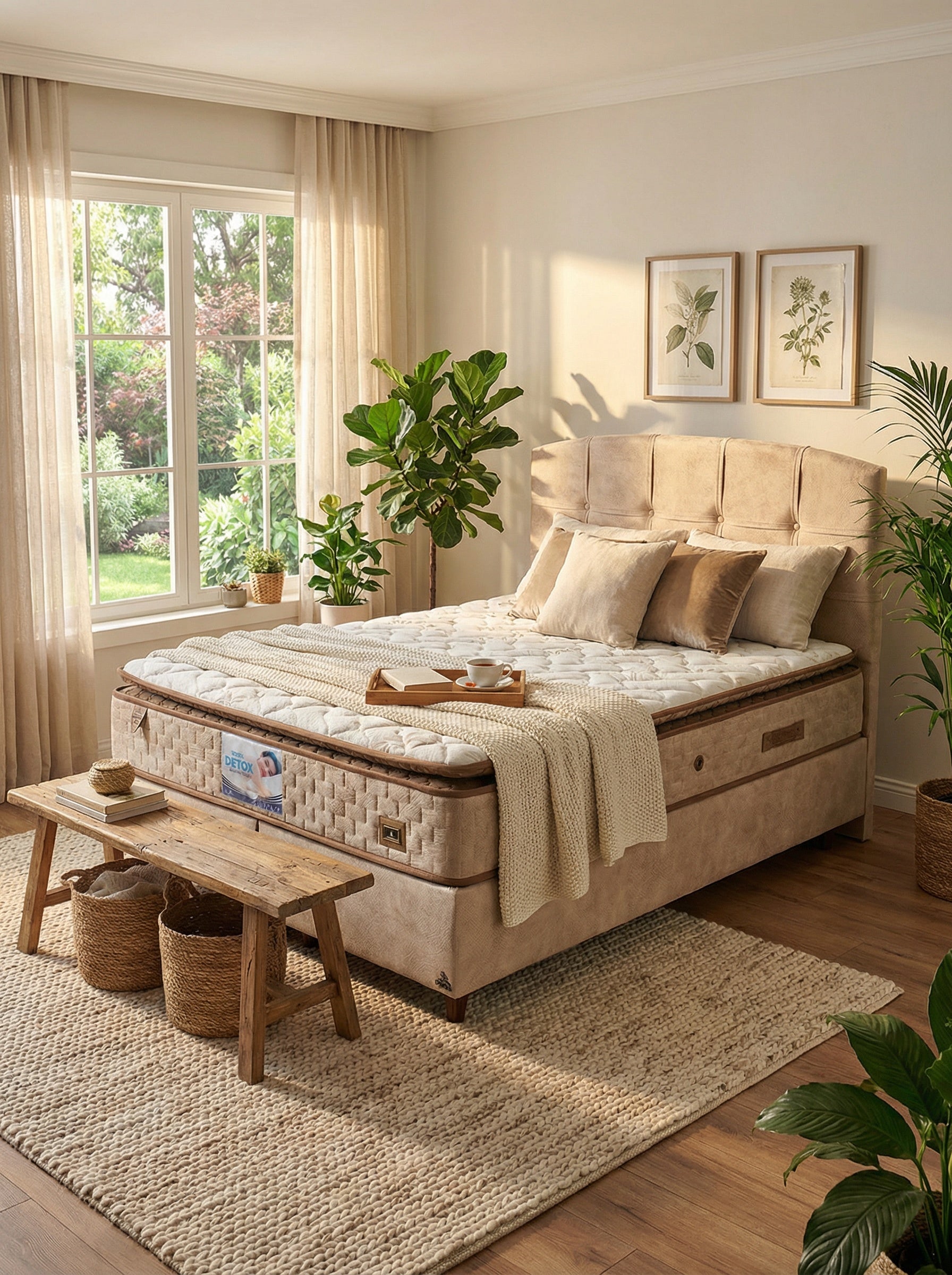 Detox Bett-Set mit Matratze