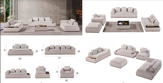 Truva Sofa Set