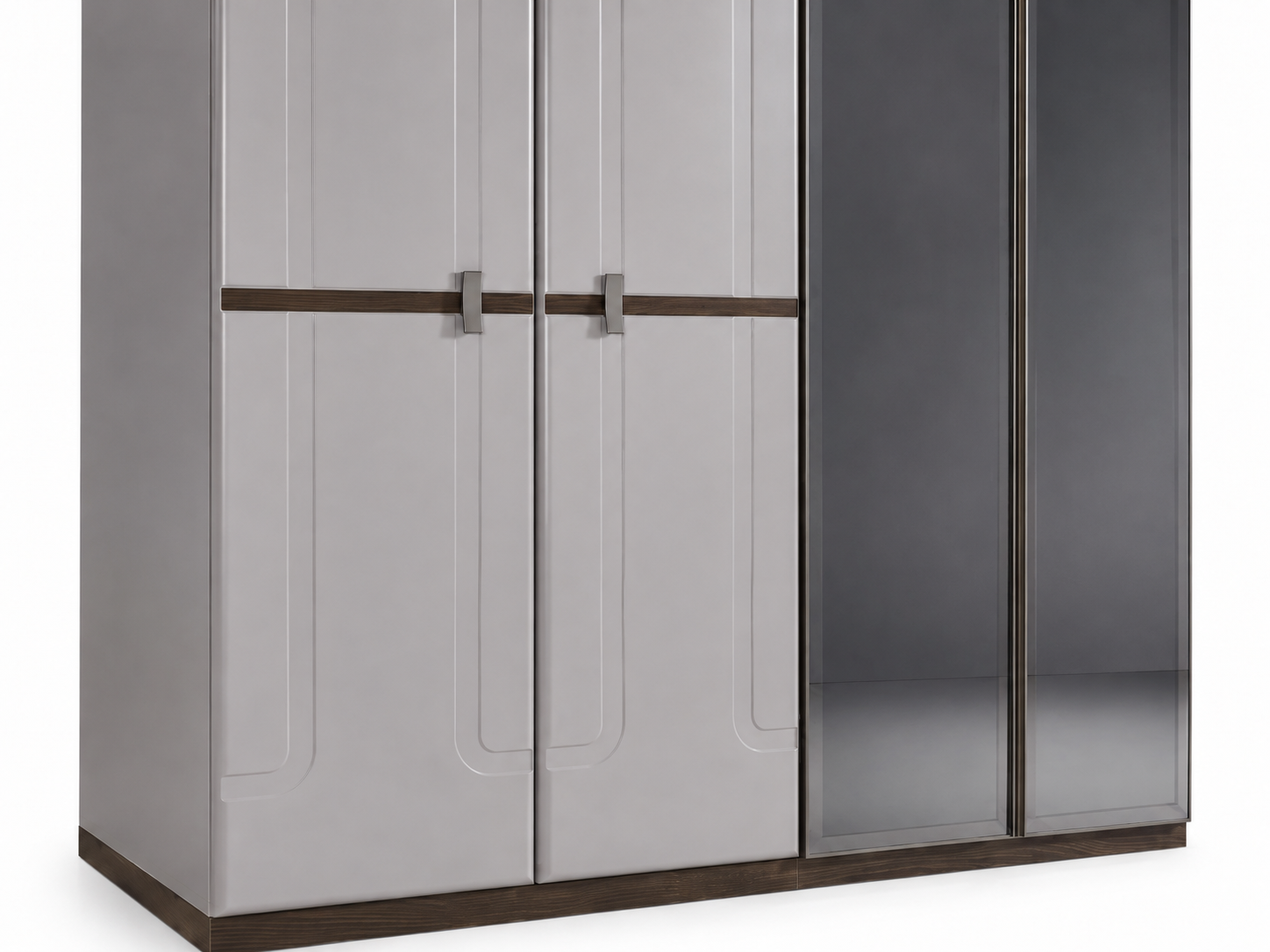 Estiva 4-türiger Kleiderschrank