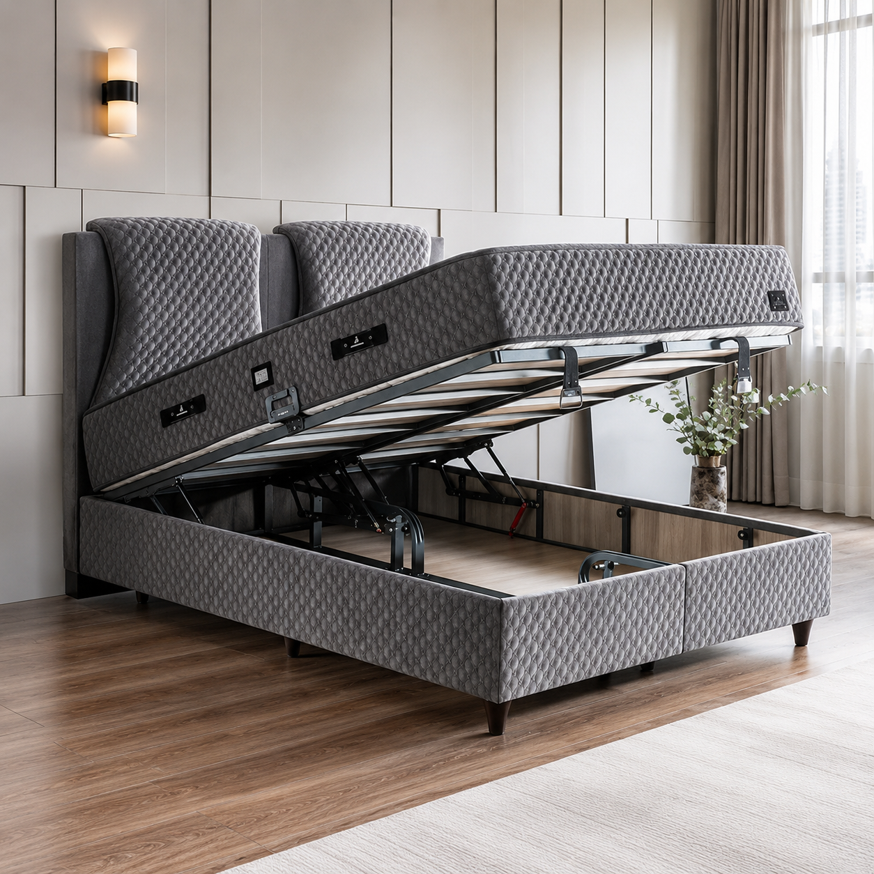Grey Sleep Matratze
