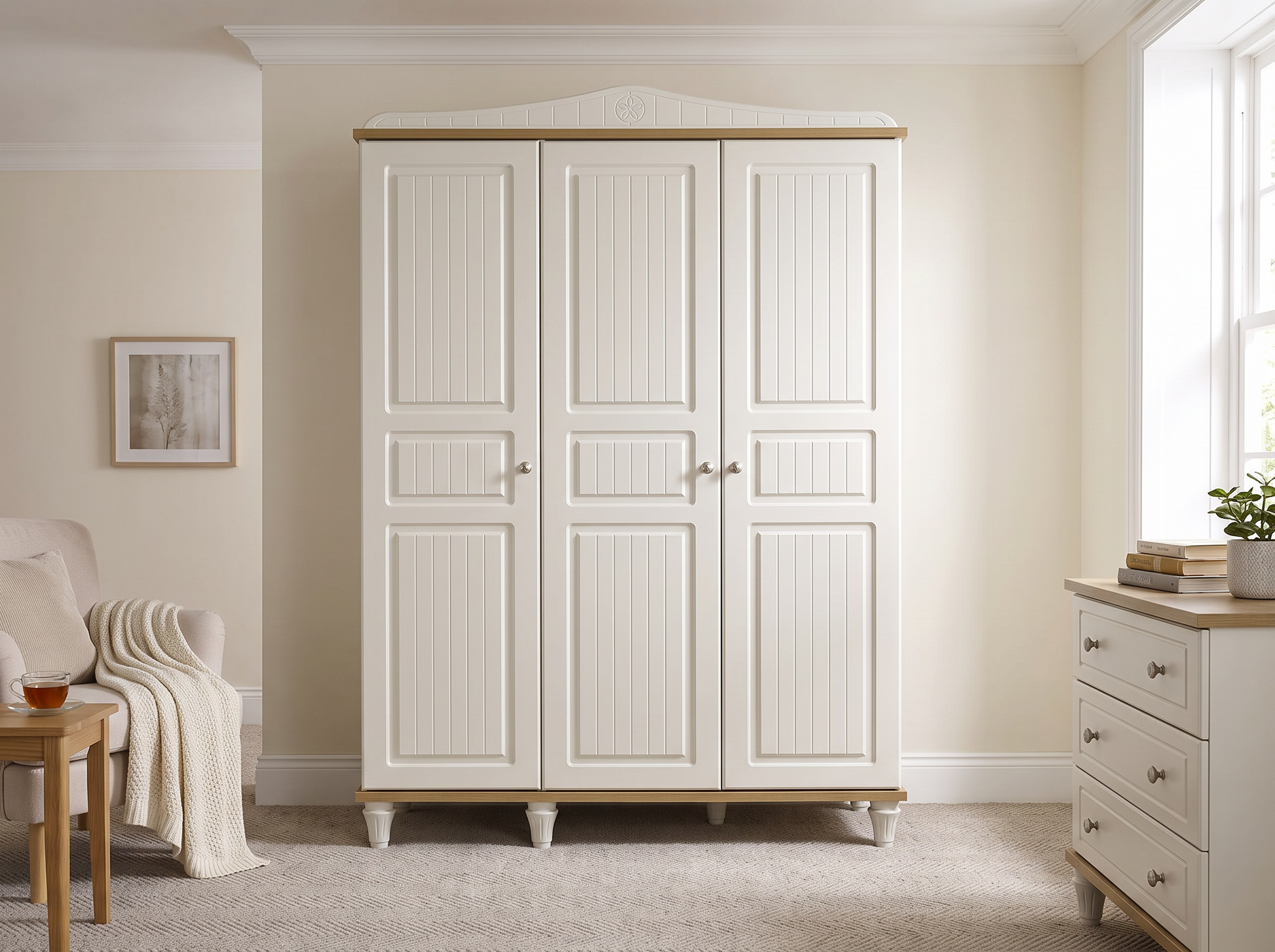 Rüya 3-türiger Kleiderschrank