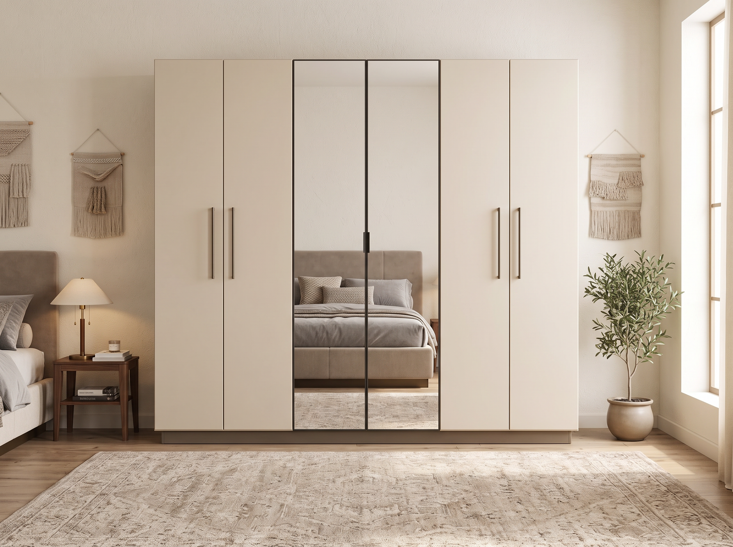 Siena 6-türiger Kleiderschrank
