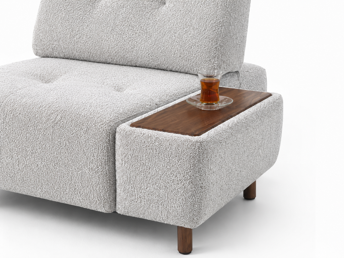 Icon Ecksofa Beistelltisch