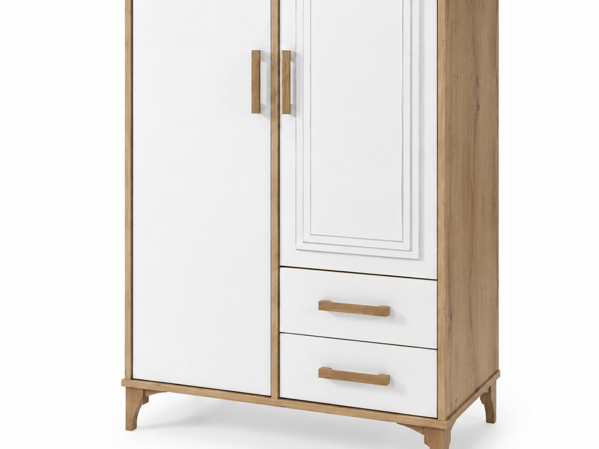 Karmen 2-türiger Kleiderschrank
