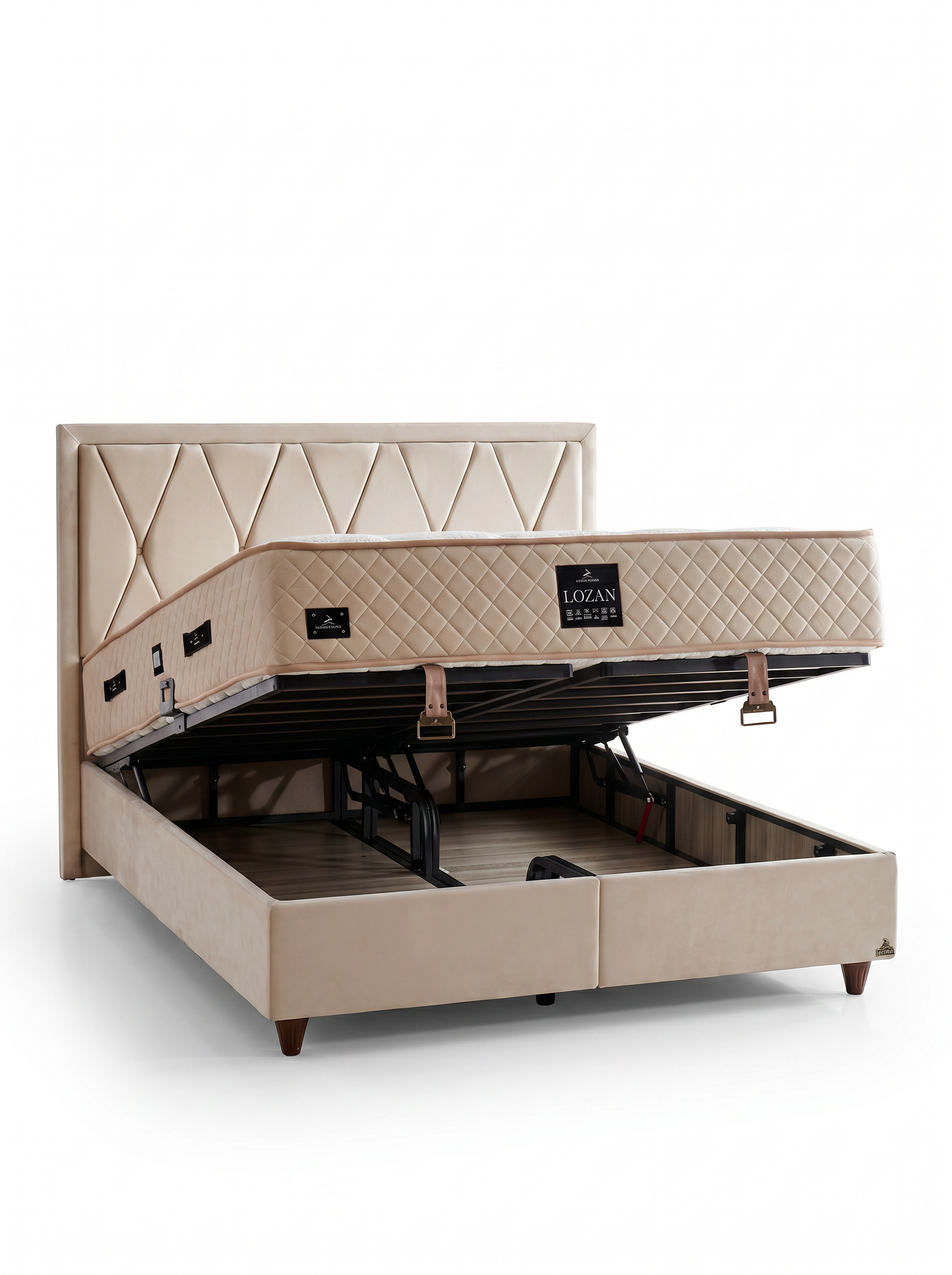 Lozan Plus Bett-Set mit Matratze