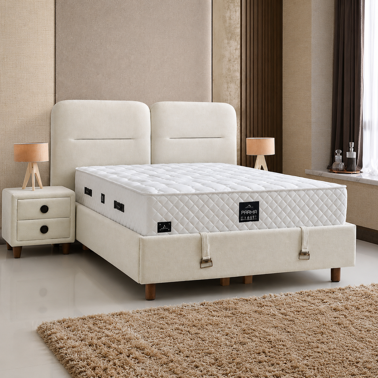 Parma Bett-Set