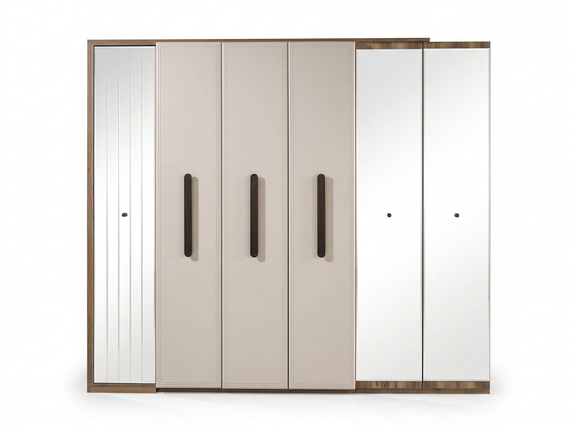 Pella 6-türiger Kleiderschrank