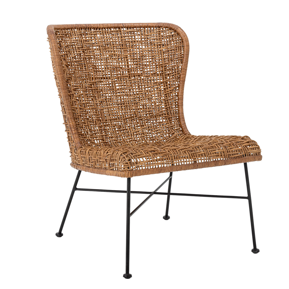 Somme Loungesessel – Natur, Rattan