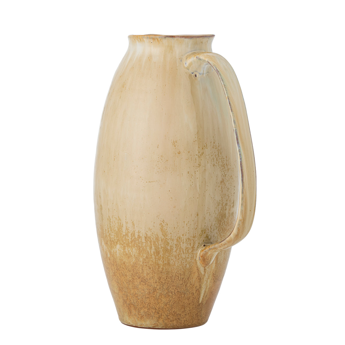 Saskia Deko-Vase – Natur, Steingut