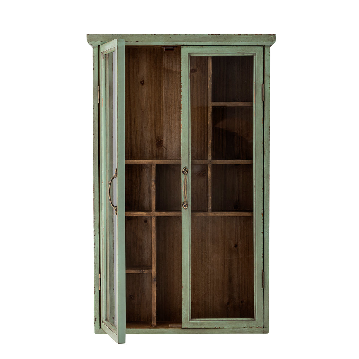 Hazem Schrank – Grün, Tannenholz