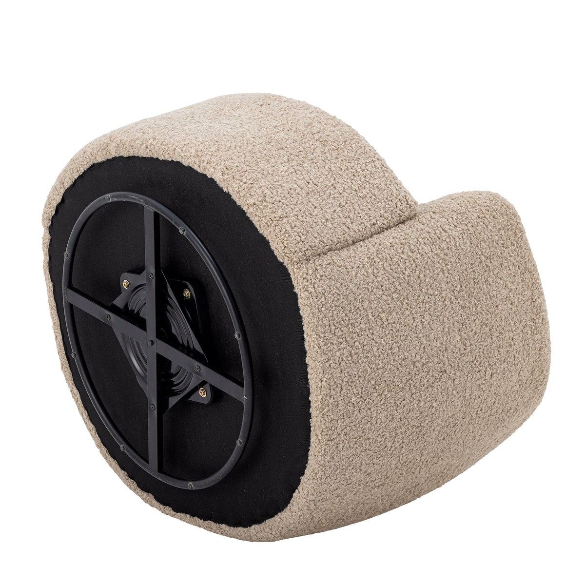 Bocca Loungesessel – Natur, Polyester