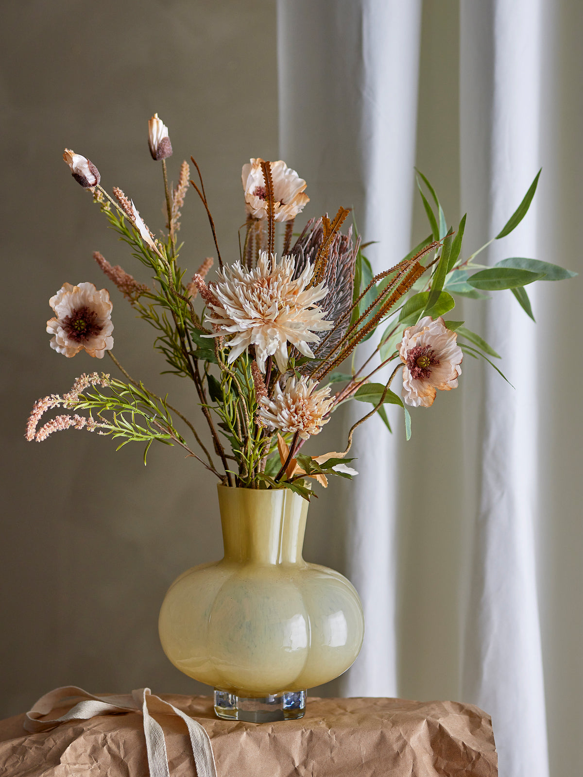 Poppy Kunstblumen-Stiel – Natur