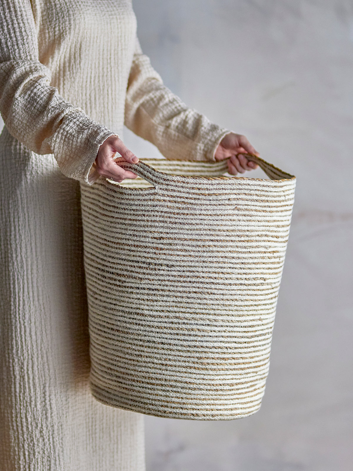Selena Korb – Weiss, Jute