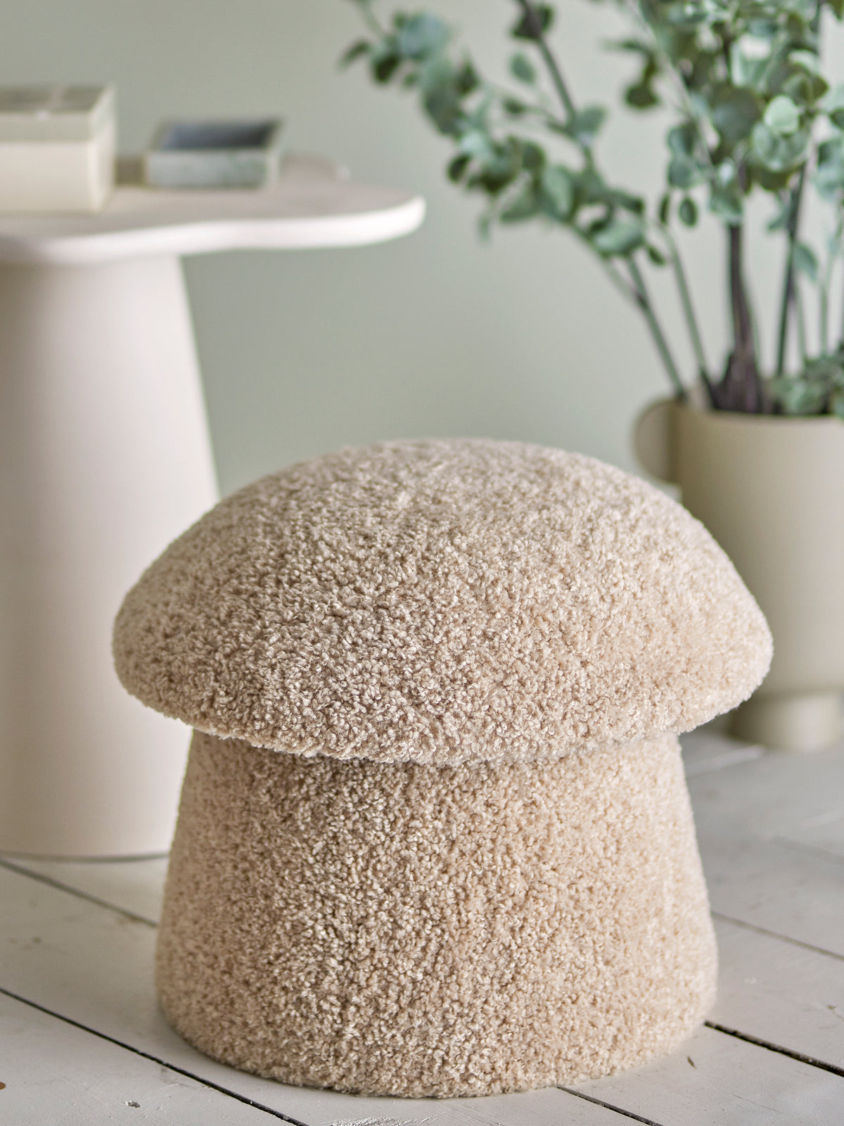 Bocca Pouf – Natur, Polyester