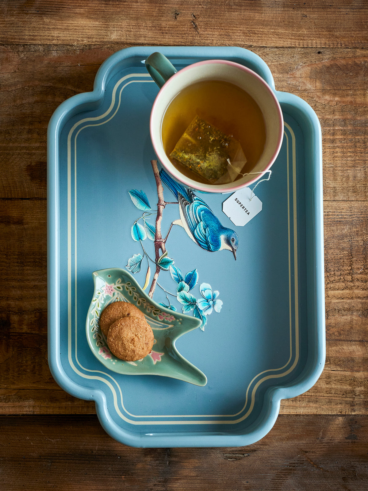 Meggie Tablett – Blau, MDF