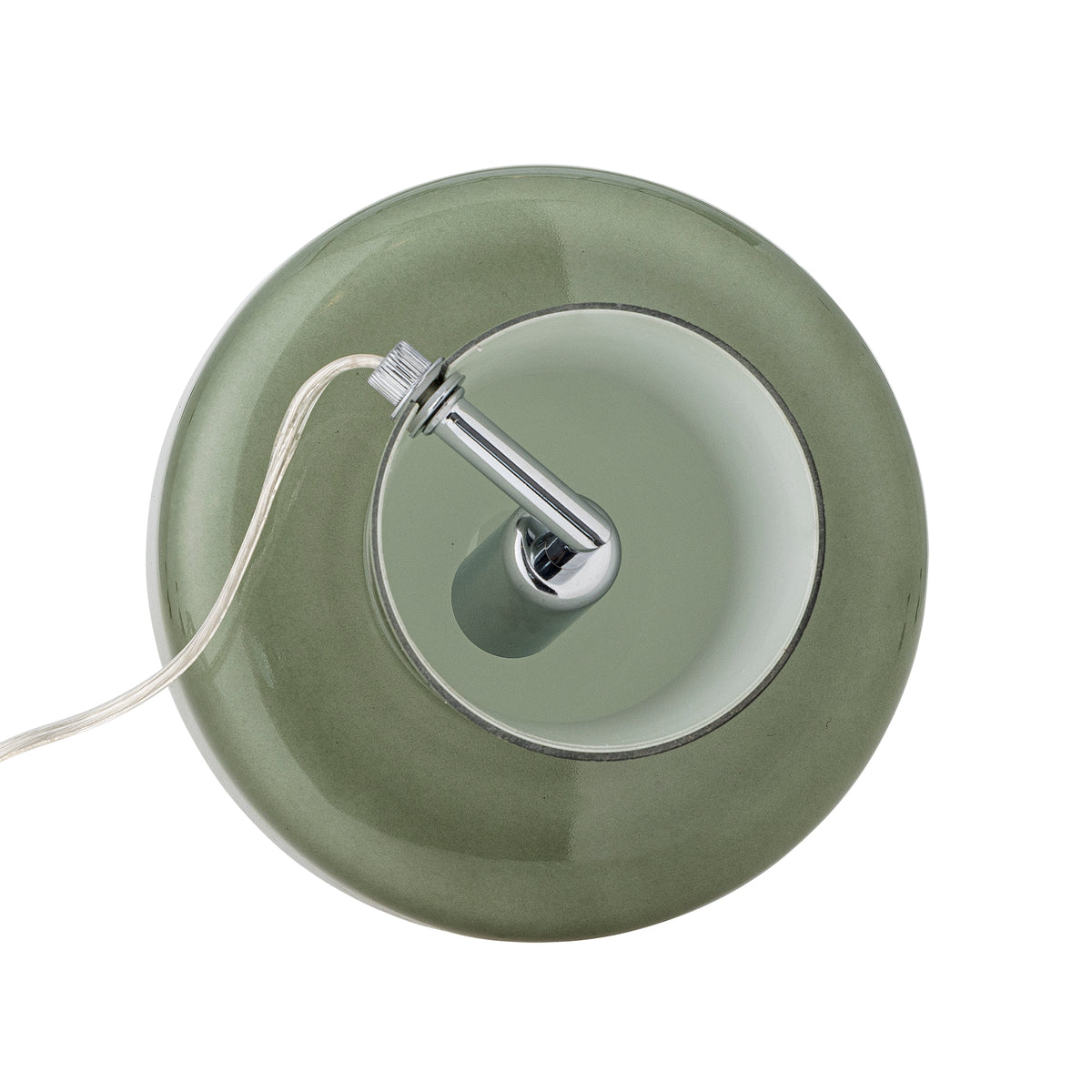 Paddy Tischlampe – Grün, Glas