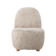 Yvona Loungesessel – Natur, FSC® 100%, Gummibaumholz Default Title