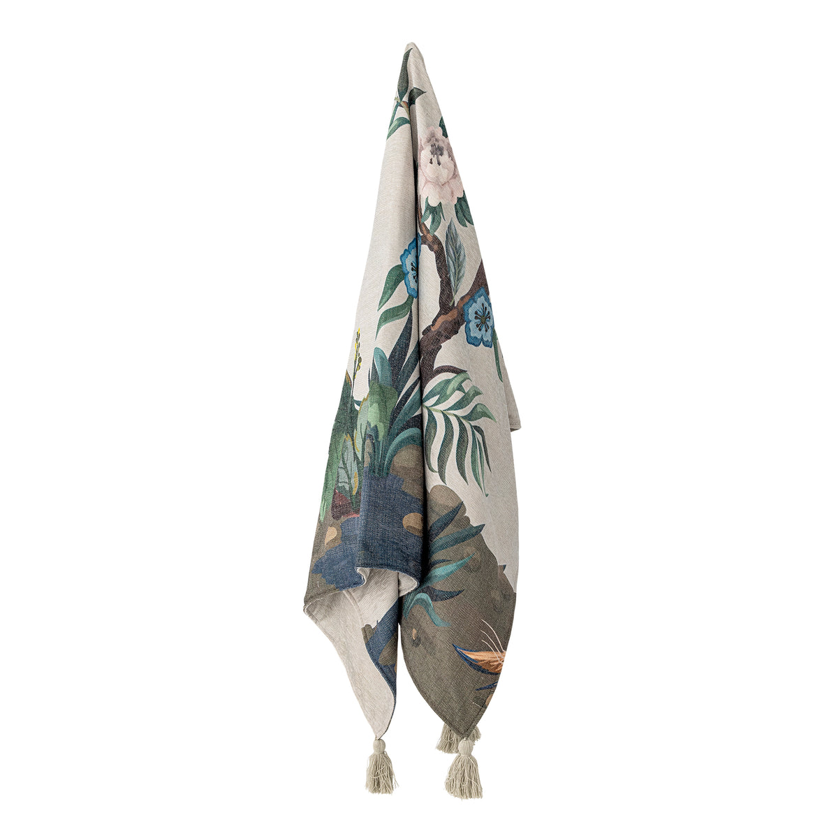 Peacock Decke – Grün, Polyester