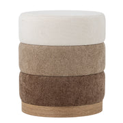 Bilbao Pouf – Braun, Polyester Default Title