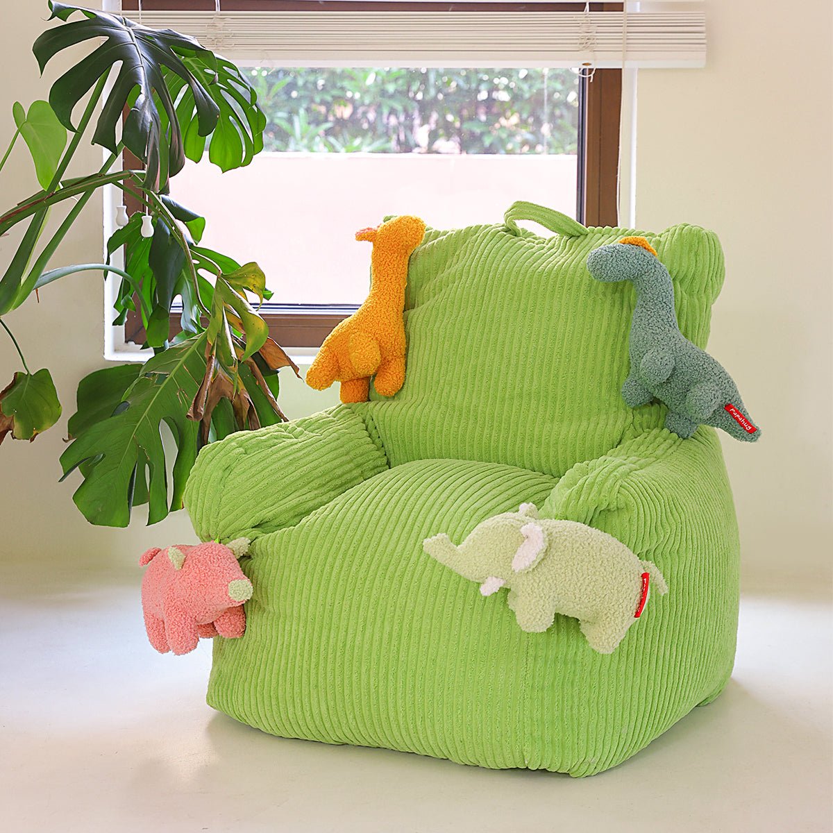 Happy Dream Comfortable Bean Bag Chair Green