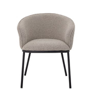 Cortone Esszimmerstuhl – Grau, Polyester Default Title