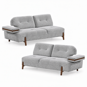 Icon Ecksofa 2-Sitzer-Sofas (2 Stück)