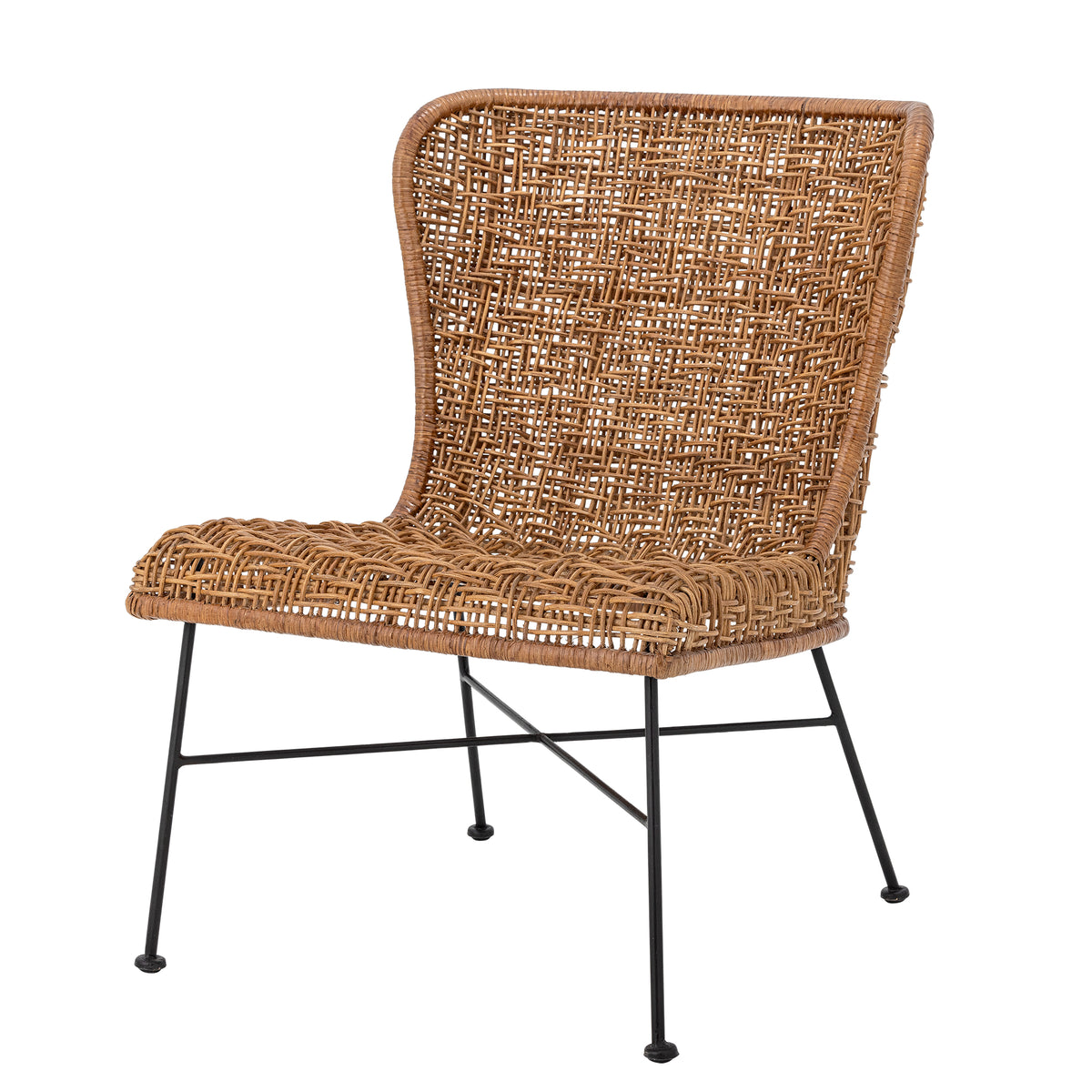 Somme Loungesessel – Natur, Rattan