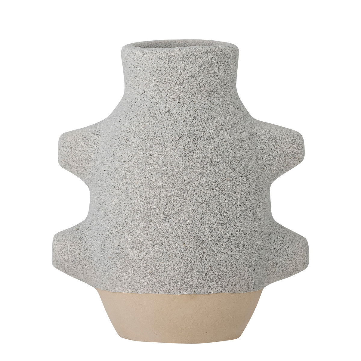 Birka Deko-Vase – Weiss, Keramik Default Title