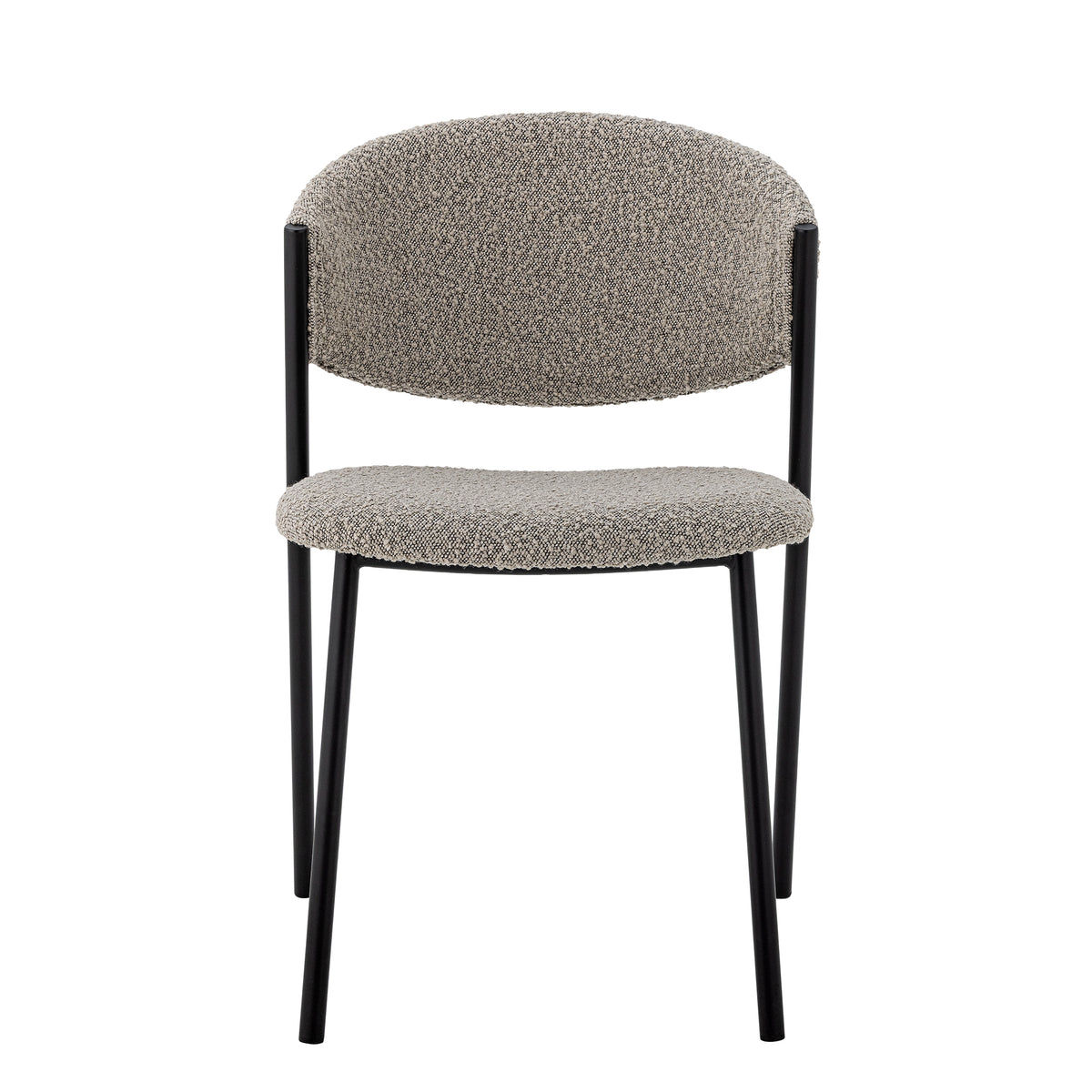 Marlo Esszimmerstuhl – Grau, Polyester