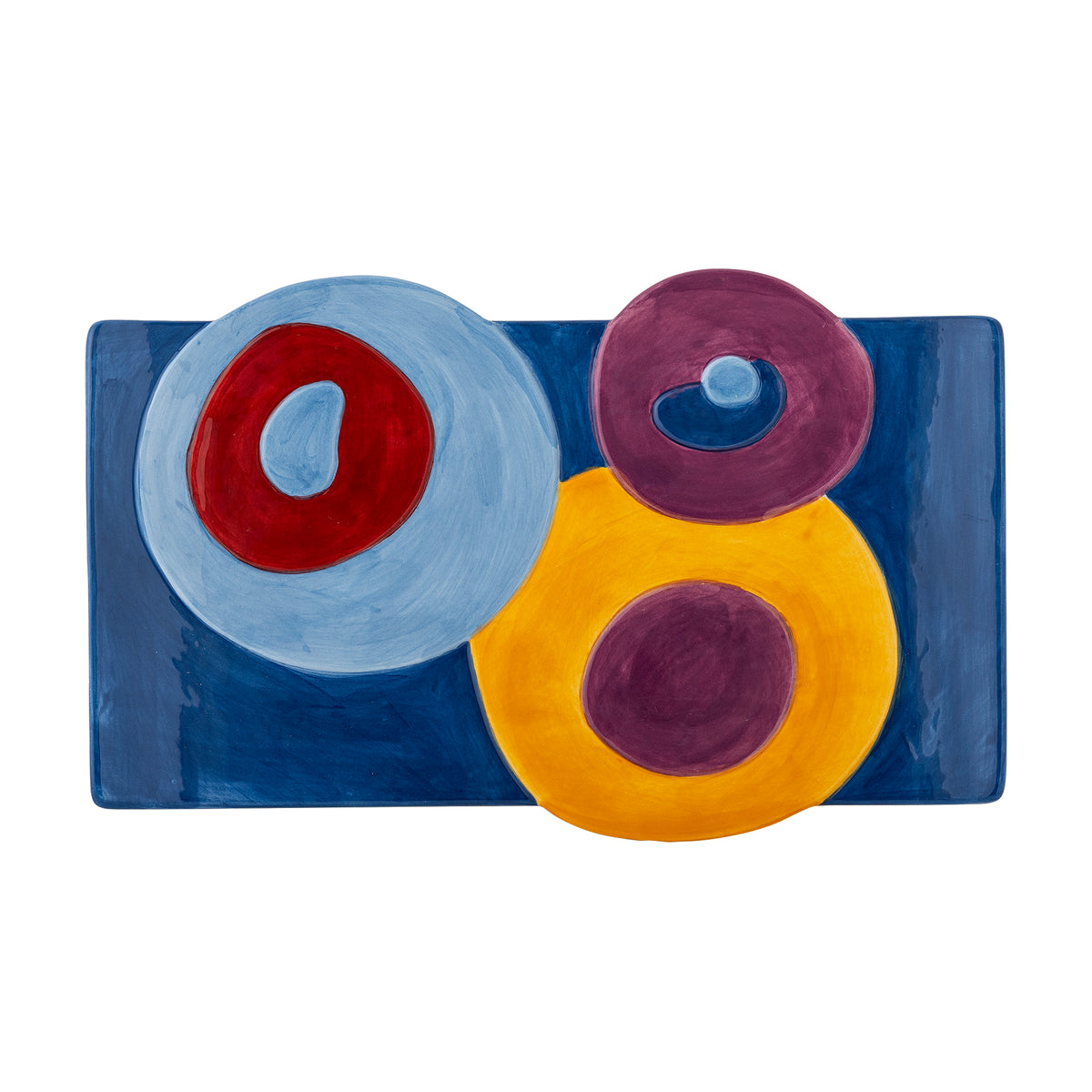 Polivia Tablett – Bunt, Keramik