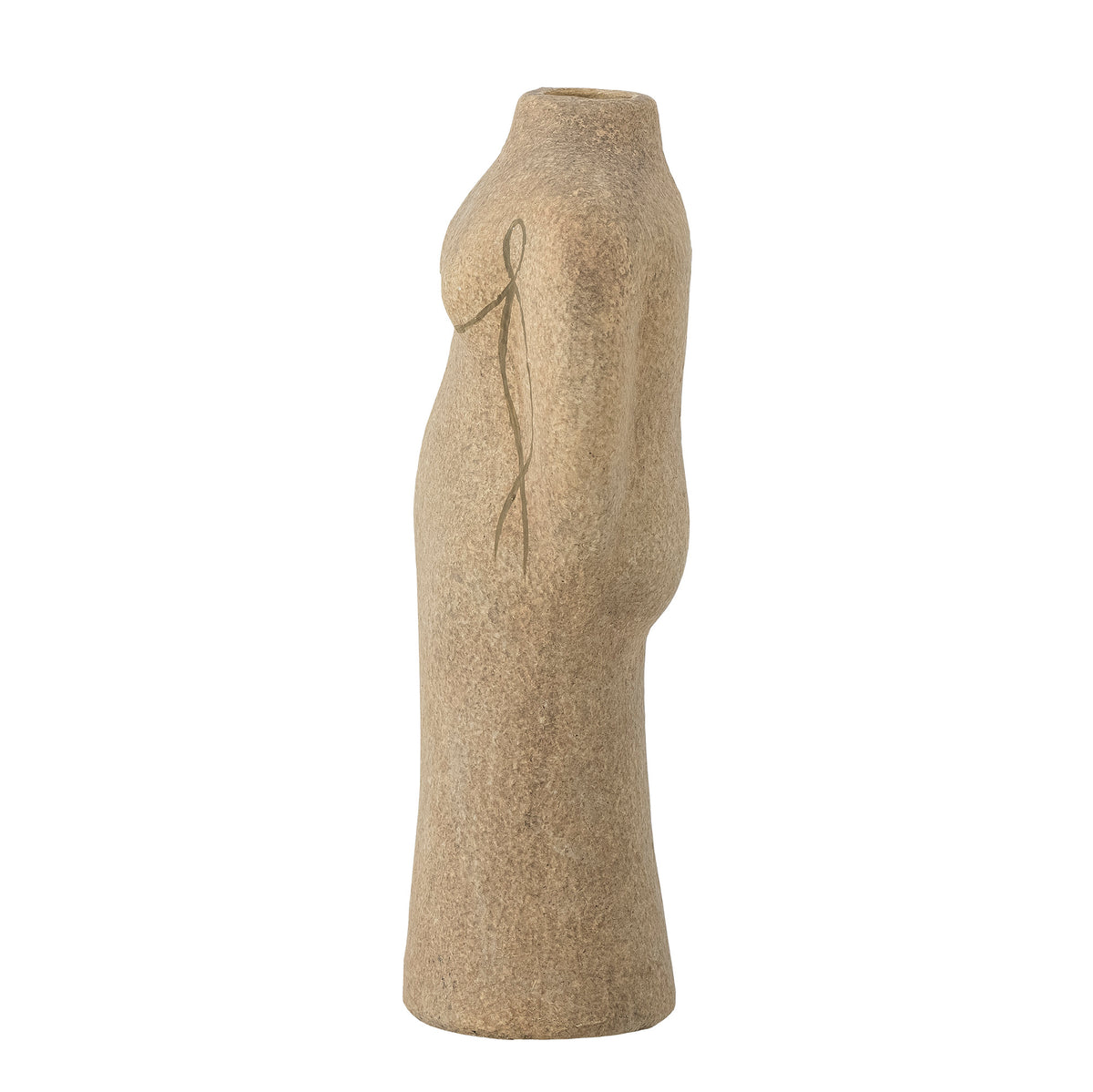Lulu Deko-Vase – Braun, Terrakotta