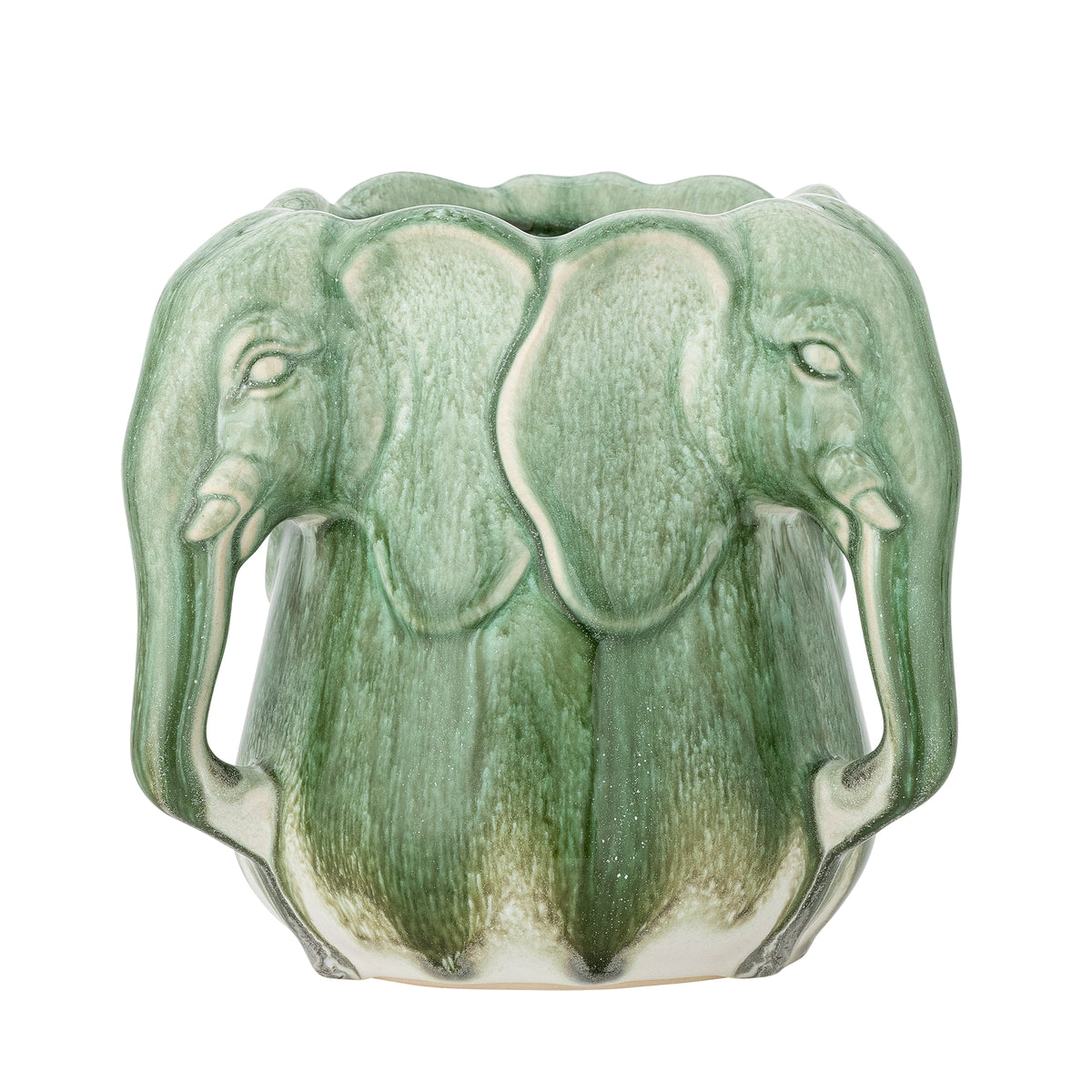 Pontus Vase – Grün, Steingut