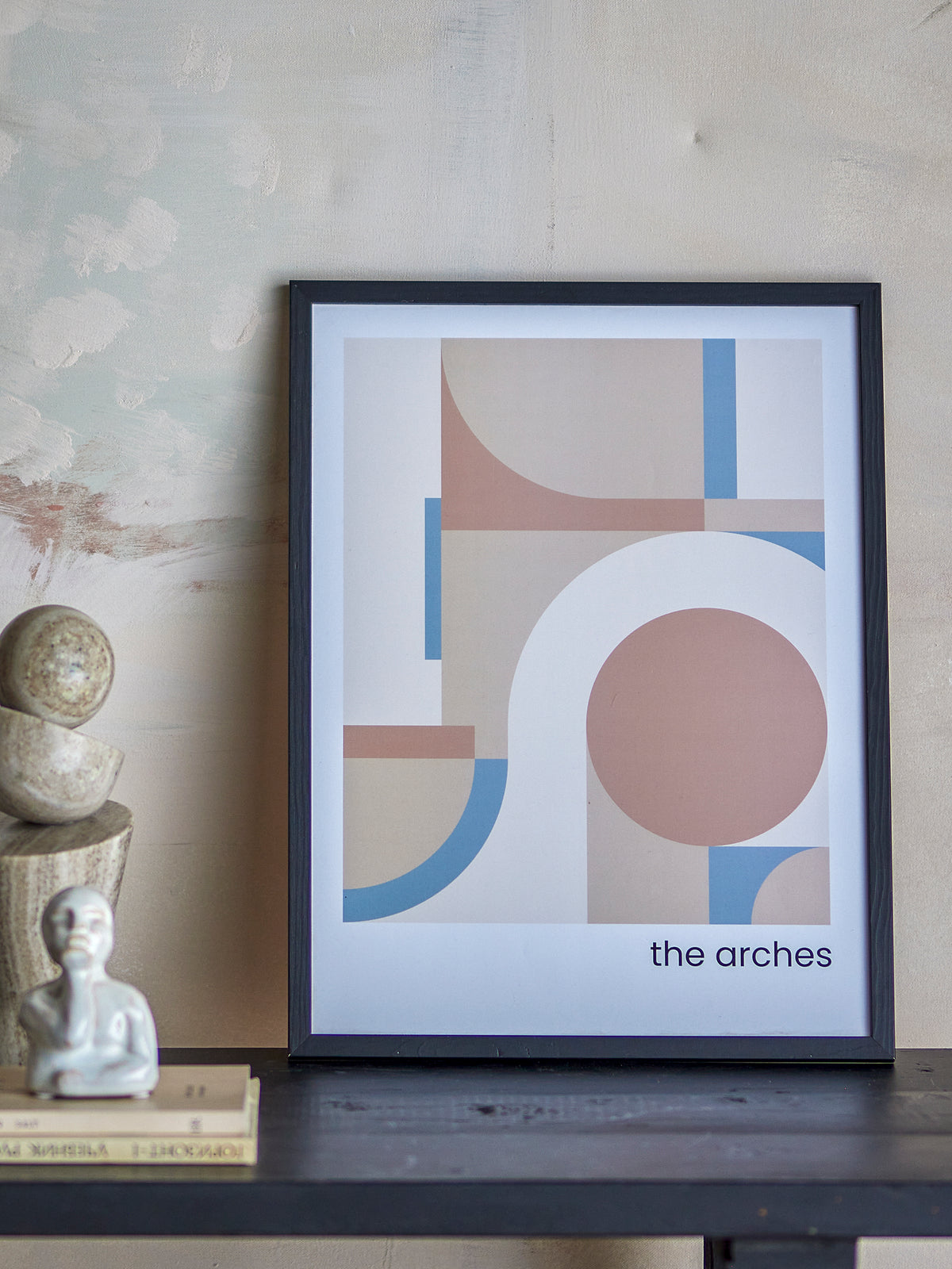 Arches Bild mit Rahmen – Bunt, Kiefer
