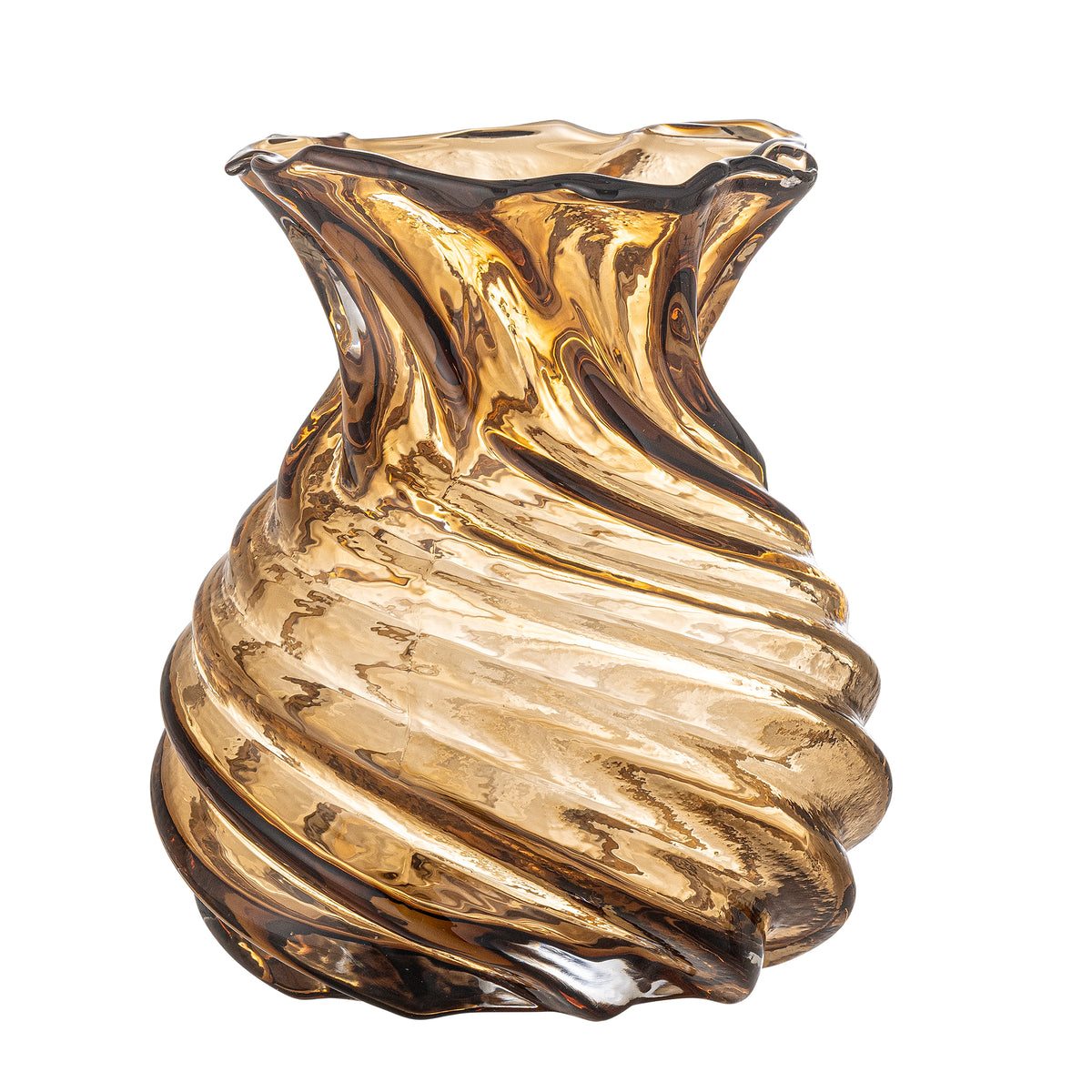 Rylo Vase – Braun, Glas