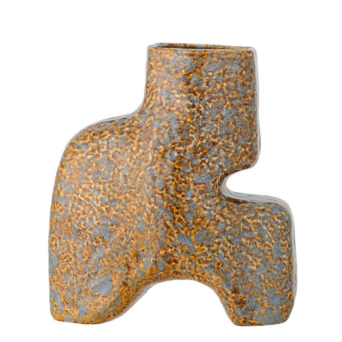 Ollia Vase – Braun, Steingut