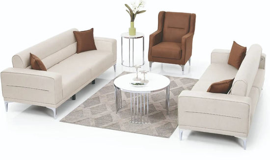 Lexus Kapitoniertes Sofa Set